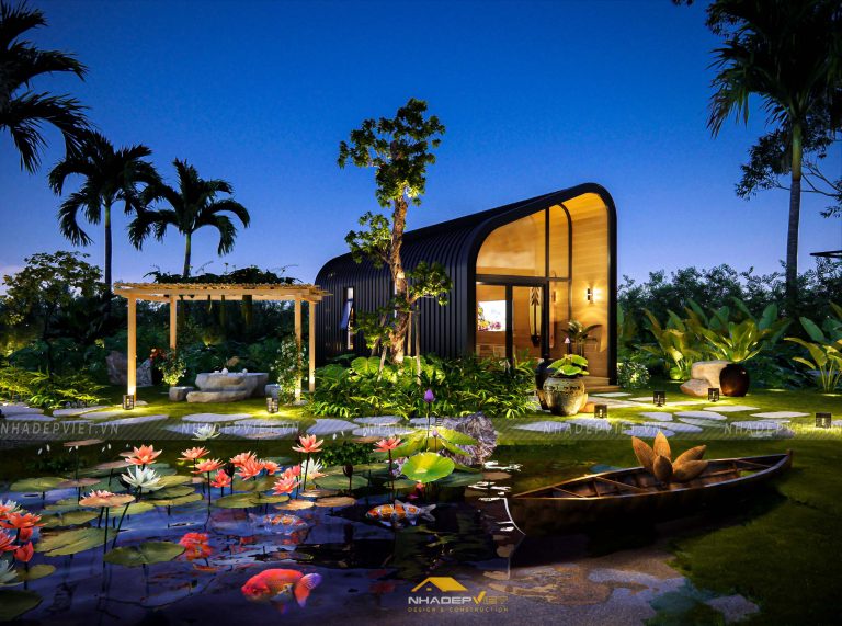 Nhà Vườn Lắp Ghép – Giải Pháp Sống Xanh, Tiện Nghi và Hiện Đại