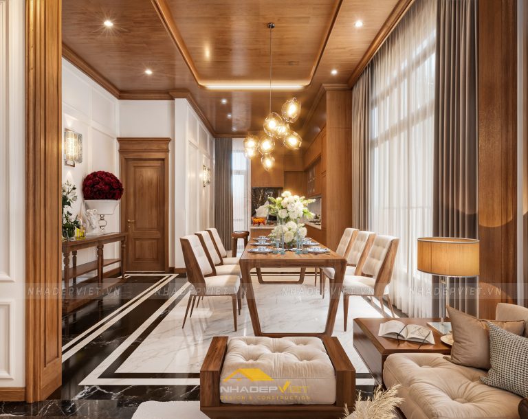 Vẻ đẹp vượt thời gian của gỗ tự nhiên nâng tầm đẳng cấp nội thất