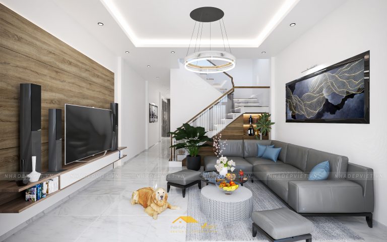 Thiết kế hiện đại đơn giản nâng tầm giá trị ngôi nhà mơ ước
