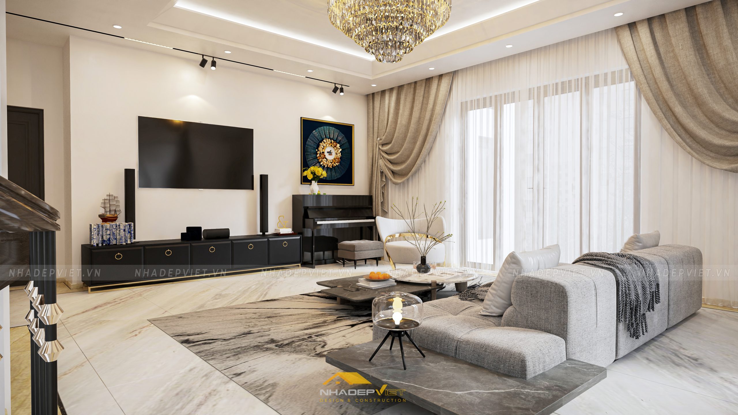 Nghệ thuật kiến tạo không gian từ đẳng cấp hiện đại đến tinh hoa truyền thống