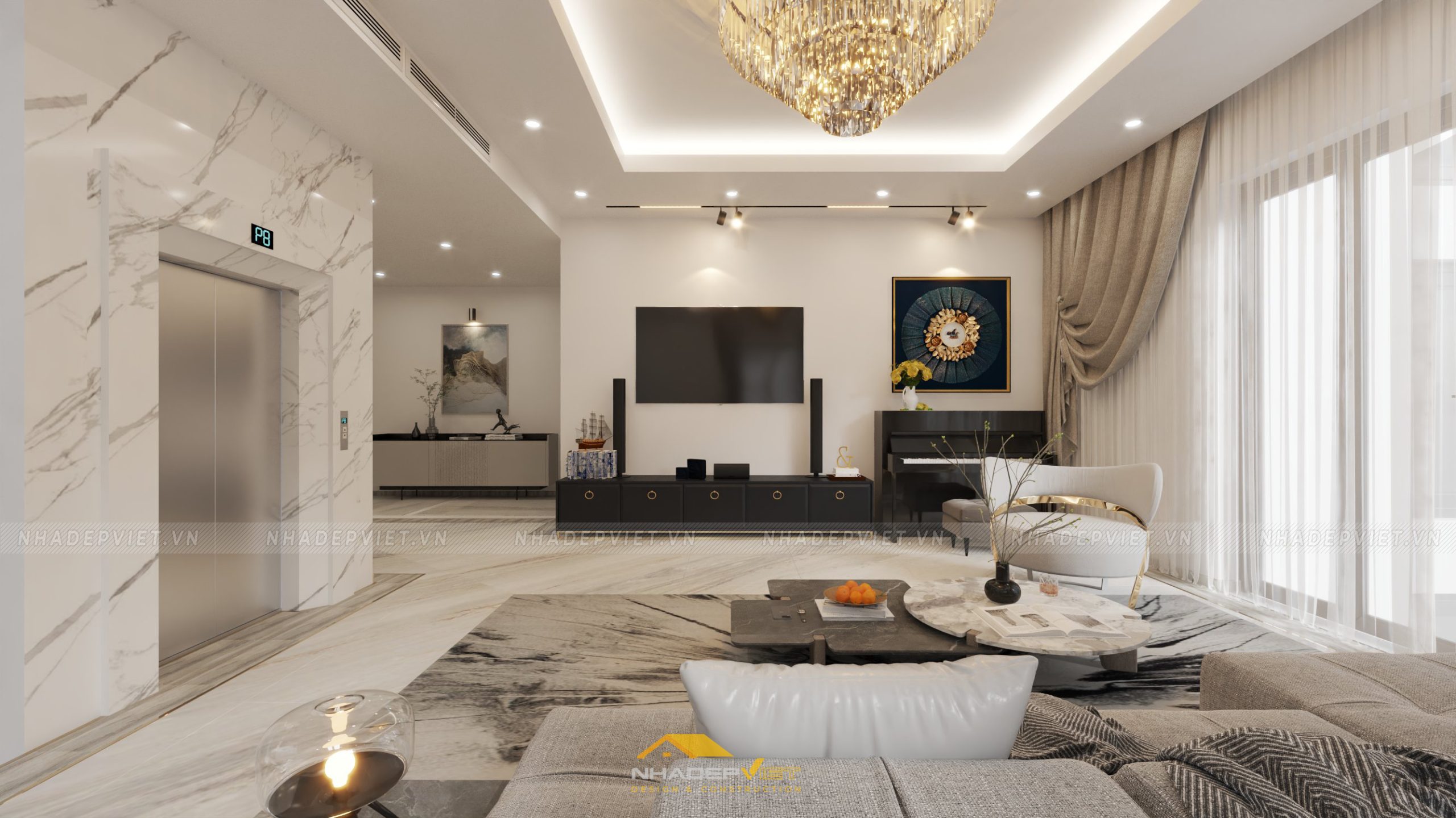 Nghệ thuật kiến tạo không gian từ đẳng cấp hiện đại đến tinh hoa truyền thống