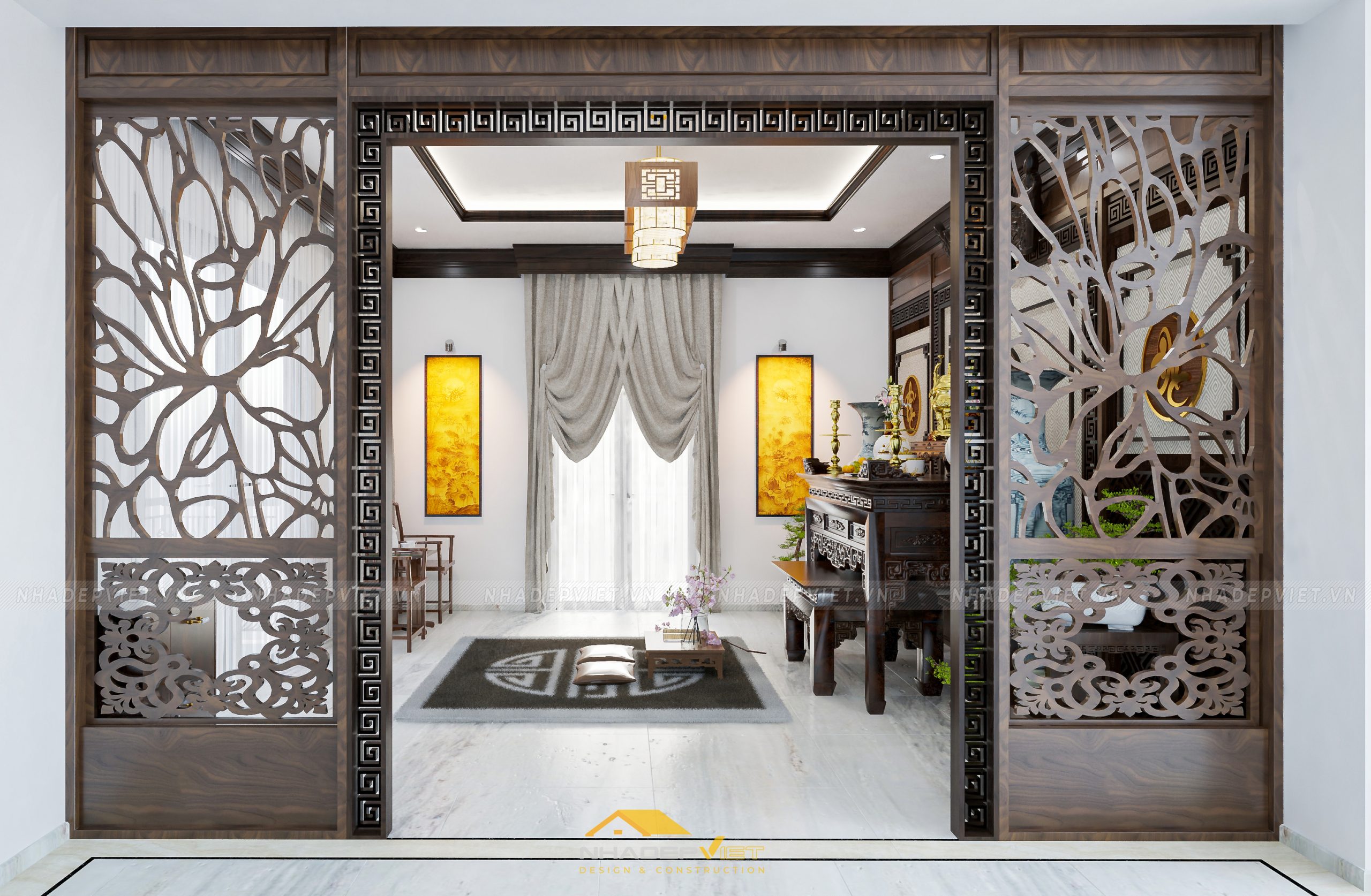 Nghệ thuật kiến tạo không gian từ đẳng cấp hiện đại đến tinh hoa truyền thống