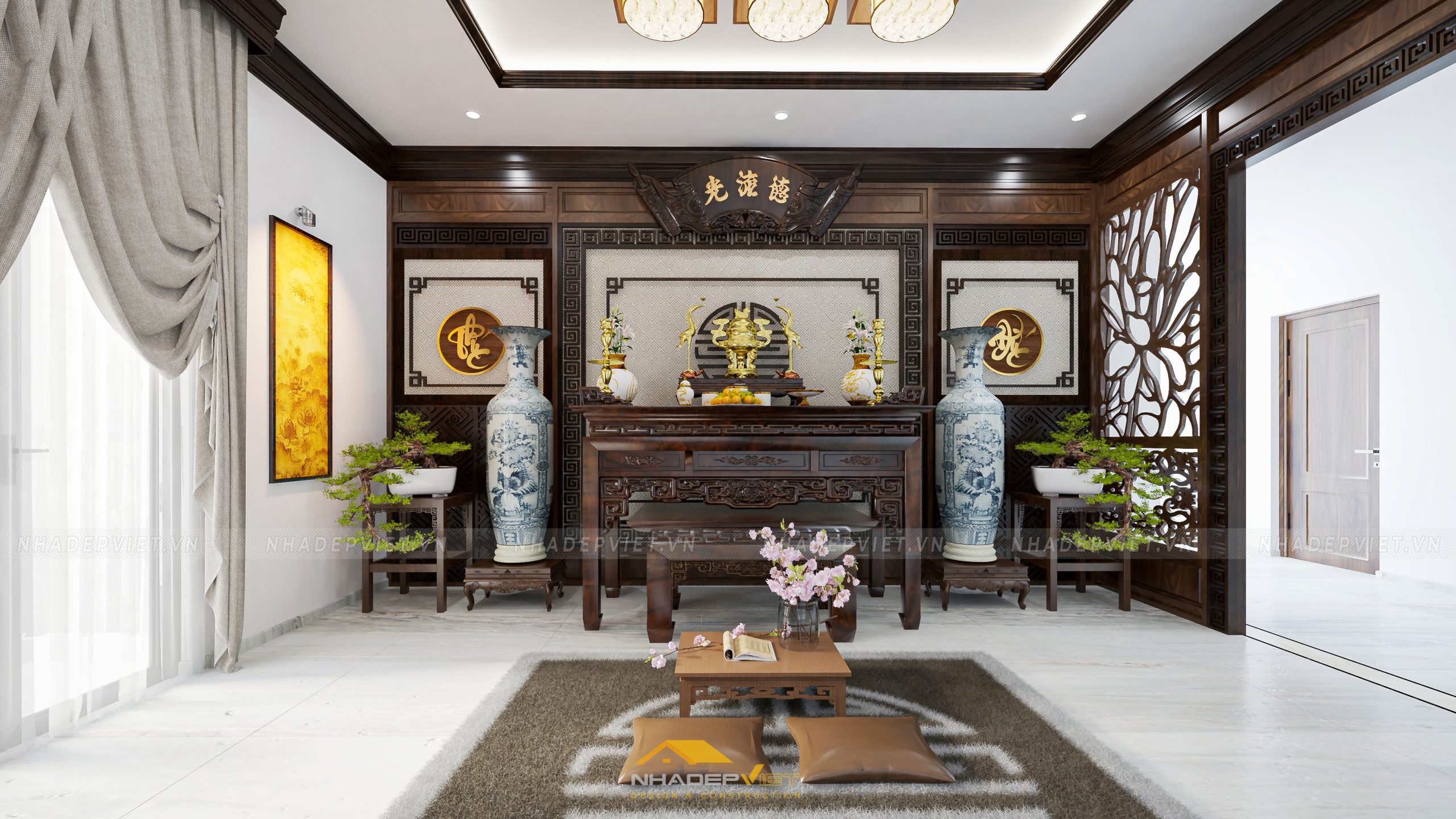 Nghệ thuật kiến tạo không gian từ đẳng cấp hiện đại đến tinh hoa truyền thống