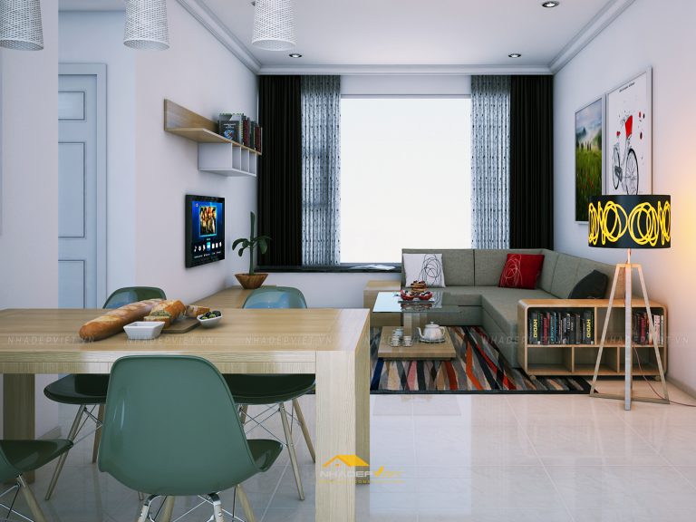 Thiết kế căn hộ tối ưu không gian, nâng tầm phong cách