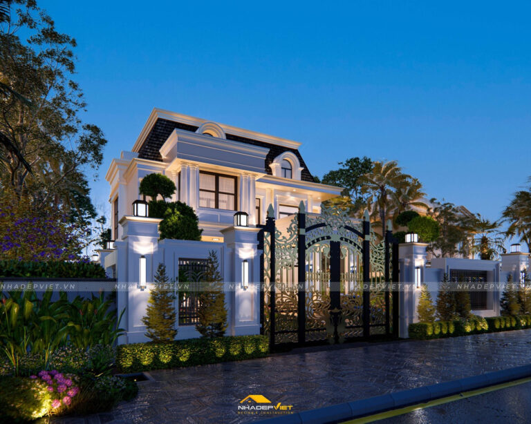 Đắm chìm trong kiến trúc biệt thự đẳng cấp, nơi phong cách gặp gỡ tiện nghi