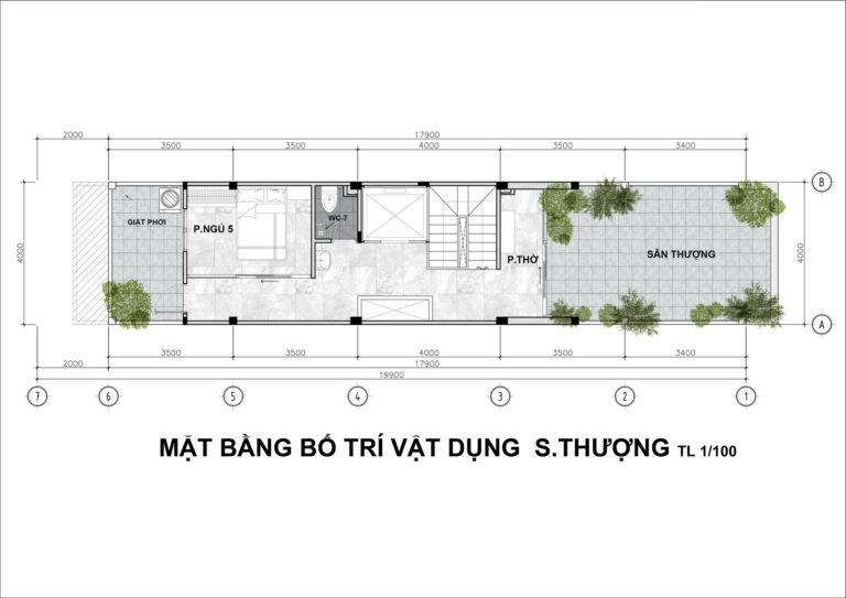 Khai thác tối đa diện tích căn nhà phố 5 tầng dẫn đầu xu hướng