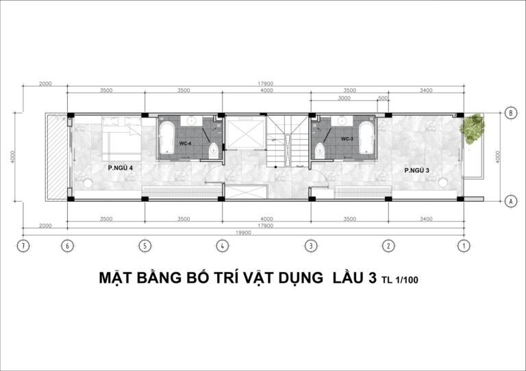 Khai thác tối đa diện tích căn nhà phố 5 tầng dẫn đầu xu hướng