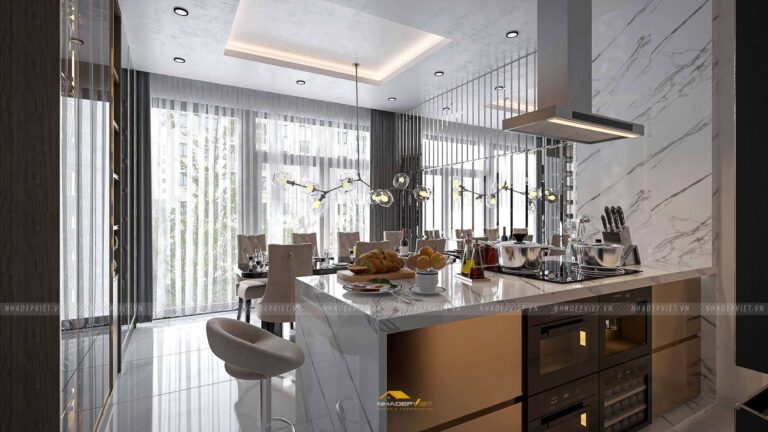 Khai thác tối đa diện tích căn nhà phố 5 tầng dẫn đầu xu hướng