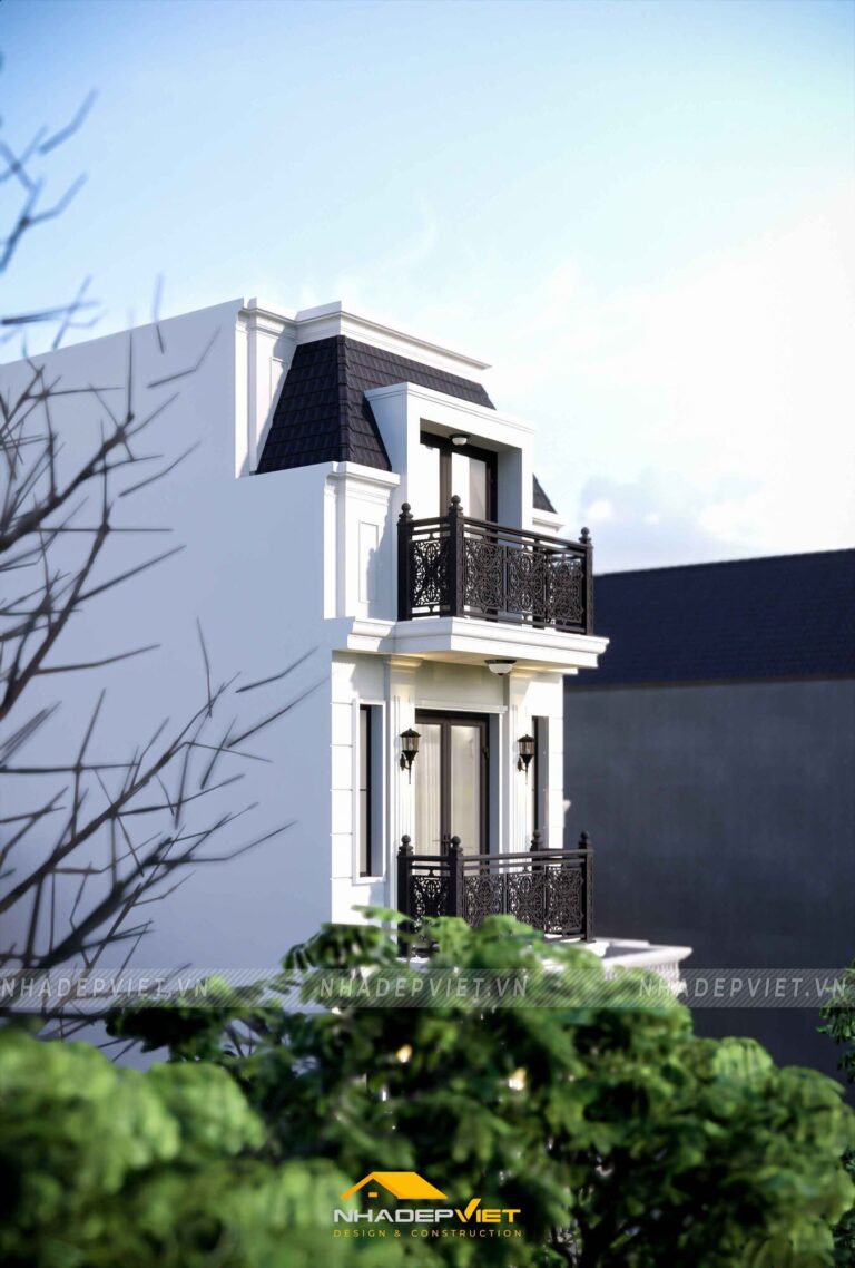 Vẻ đẹp vượt thời gian của ngôi nhà phố tân cổ điển sang trọng và đẳng cấp