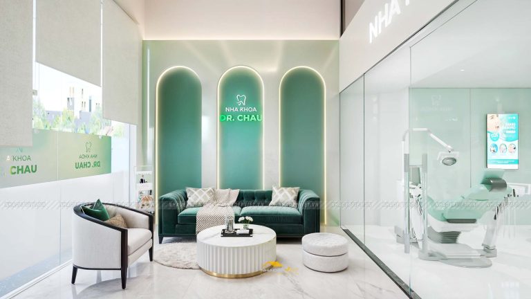 Thiết kế nội thất nha khoa ấn tượng, tối ưu trải nghiệm khách hàng