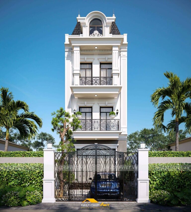 Thiết kế nhà ống tân cổ điển
