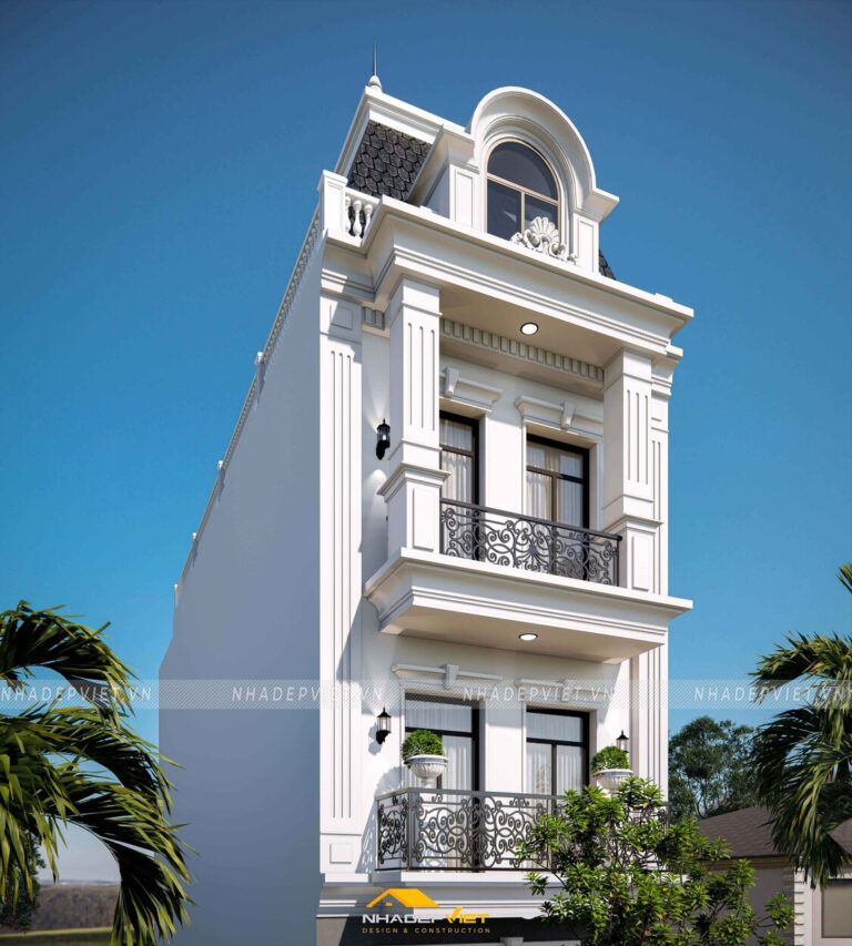 Sống chuẩn quý tộc Pháp cùng thiết kế tân cổ điển hoành tráng với vẻ đẹp vượt thời gian
