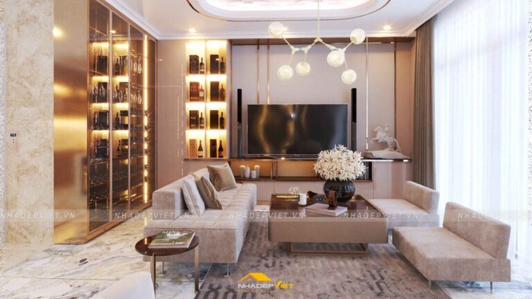 Nội thất biệt thự Võ Văn Tần đỉnh cao của sự sa hoa, sang trọng