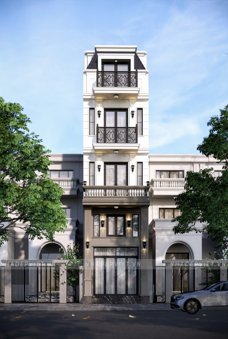 Vẻ đẹp vượt thời gian của ngôi nhà phố tân cổ điển sang trọng và đẳng cấp