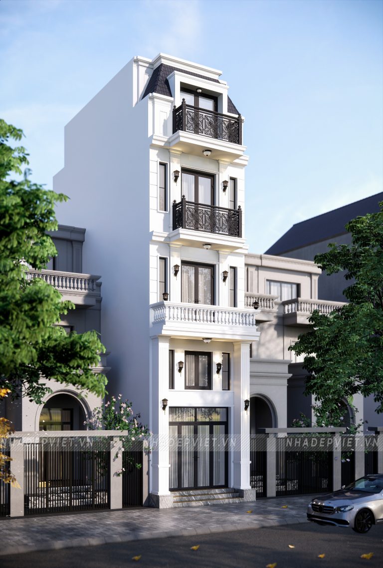 Vẻ đẹp vượt thời gian của ngôi nhà phố tân cổ điển sang trọng và đẳng cấp