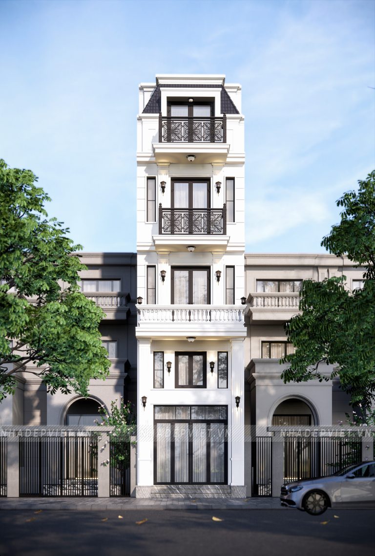 Vẻ đẹp vượt thời gian của ngôi nhà phố tân cổ điển sang trọng và đẳng cấp