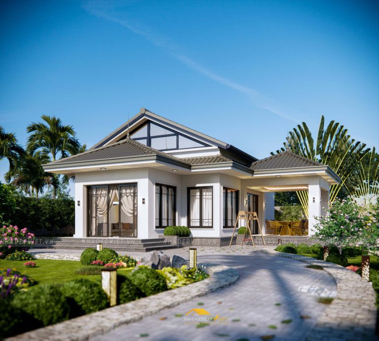 Không Gian Nhà Vườn Sống An Nhiên Giữa Thiên Nhiên Xanh Mát