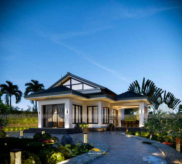 Không Gian Nhà Vườn Sống An Nhiên Giữa Thiên Nhiên Xanh Mát