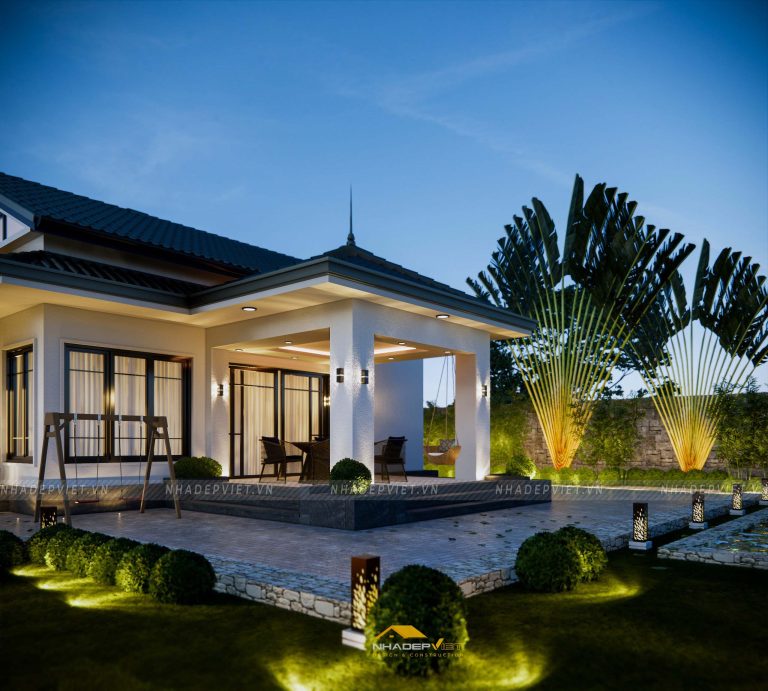 Không Gian Nhà Vườn Sống An Nhiên Giữa Thiên Nhiên Xanh Mát