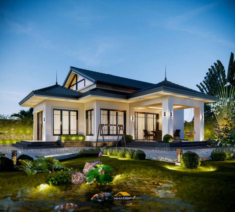 Không Gian Nhà Vườn Sống An Nhiên Giữa Thiên Nhiên Xanh Mát