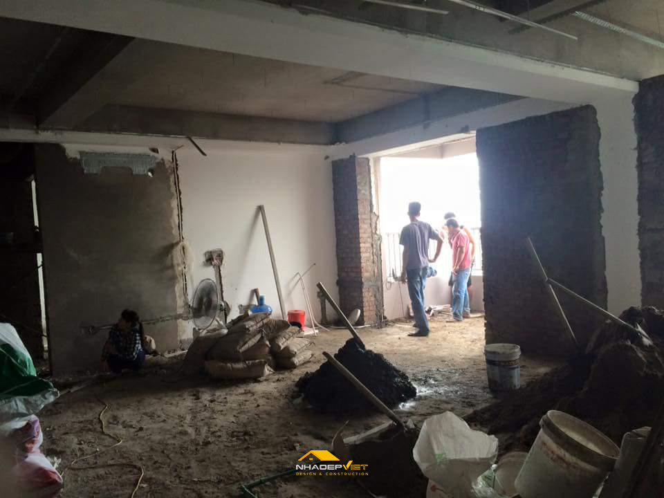 Thi c&ocirc;ng nội thất căn hộ chung cư