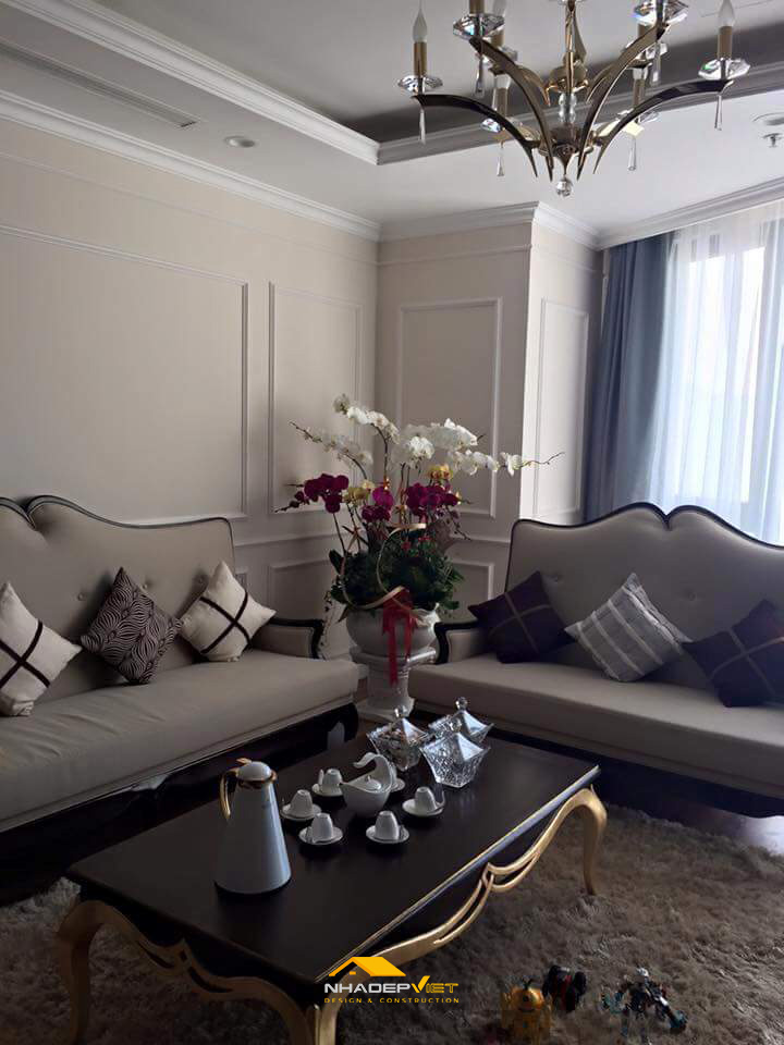 Thi c&ocirc;ng nội thất căn hộ chung cư