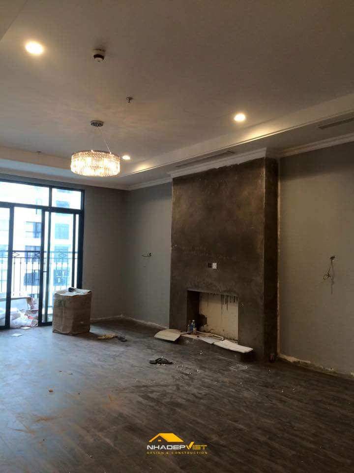 Thi c&ocirc;ng nội thất căn hộ chung cư