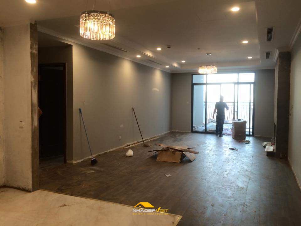 Thi c&ocirc;ng nội thất căn hộ chung cư