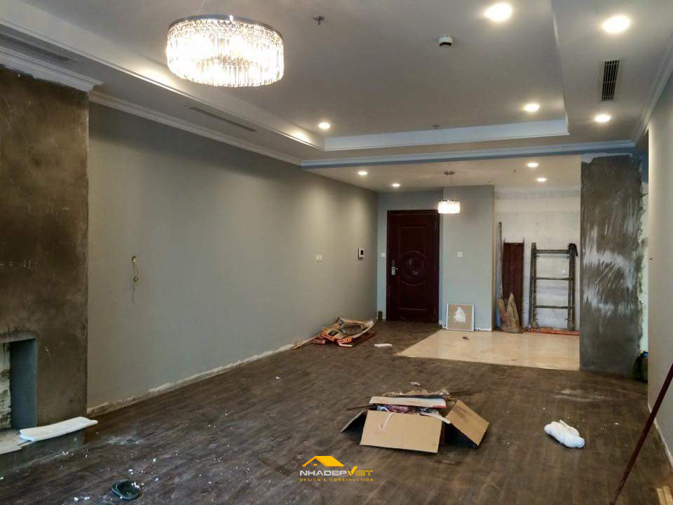 Thi c&ocirc;ng nội thất căn hộ chung cư