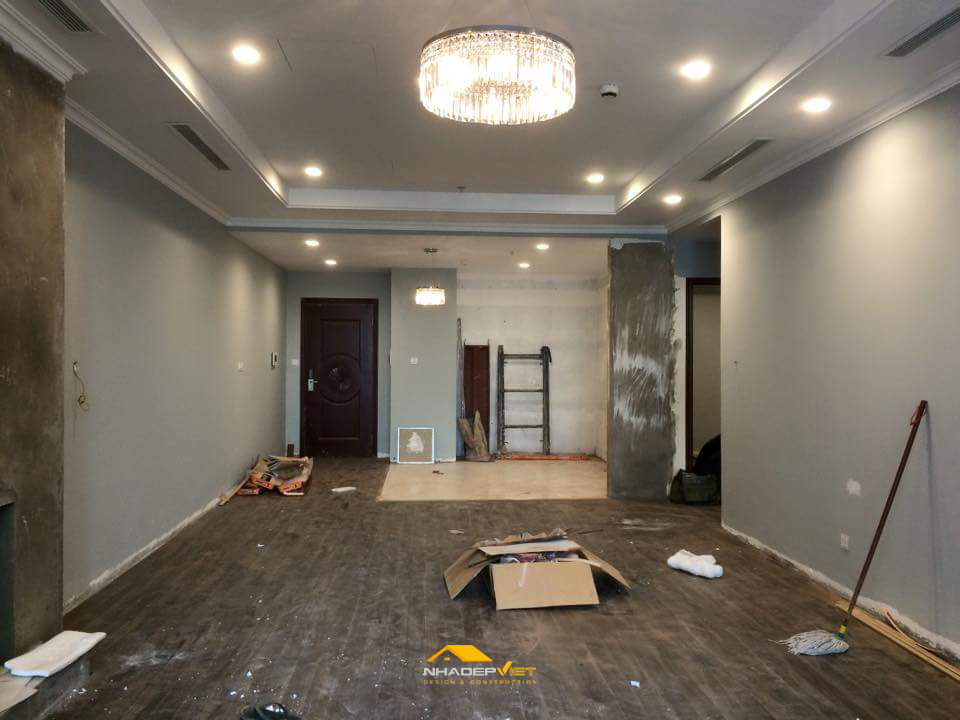 Thi c&ocirc;ng nội thất căn hộ chung cư