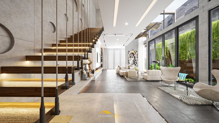 Tinh hoa kiến trúc gói gọn trong mẫu biệt thự sang trọng