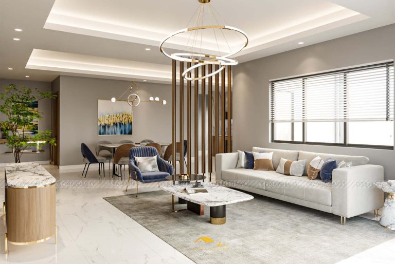 Vẻ đẹp đương đại, sự giao thoa hoàn hảo của ánh sáng và vật liệu