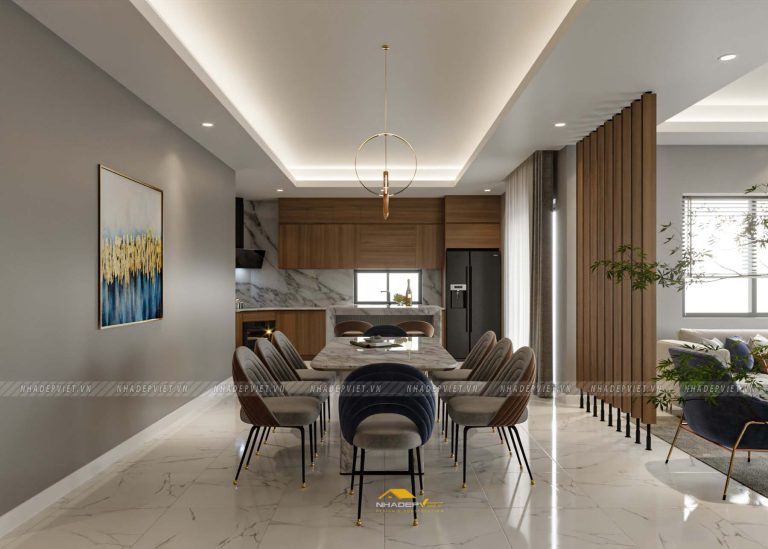 Vẻ đẹp đương đại, sự giao thoa hoàn hảo của ánh sáng và vật liệu