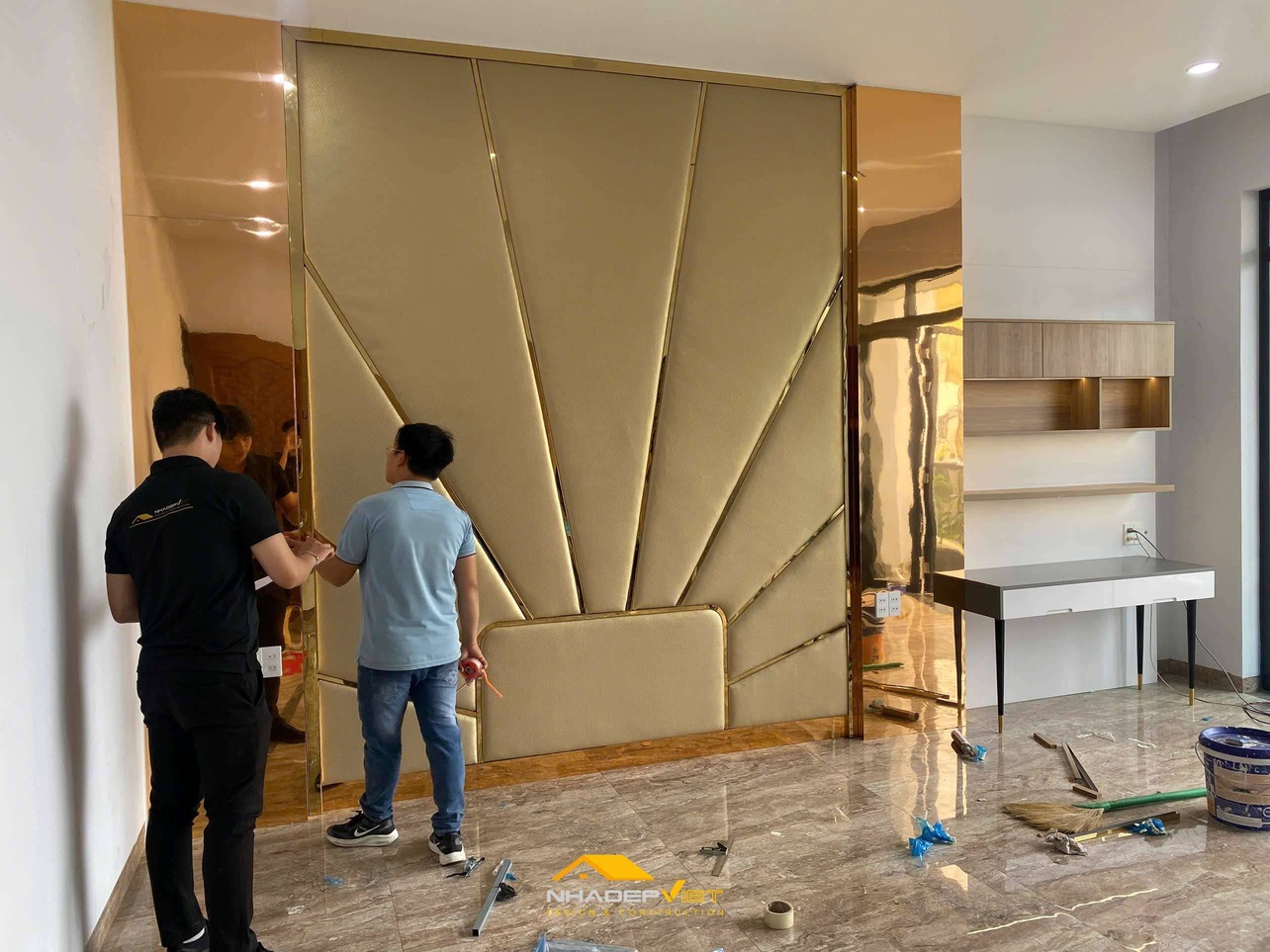 Thi c&ocirc;ng nội thất