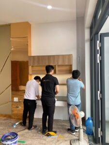 Thi c&ocirc;ng nội thất