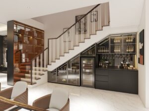 Bí quyết thiết kế nội thất nhà phố hiện đại giúp kiến tạo không gian sống Anh 18 300x225