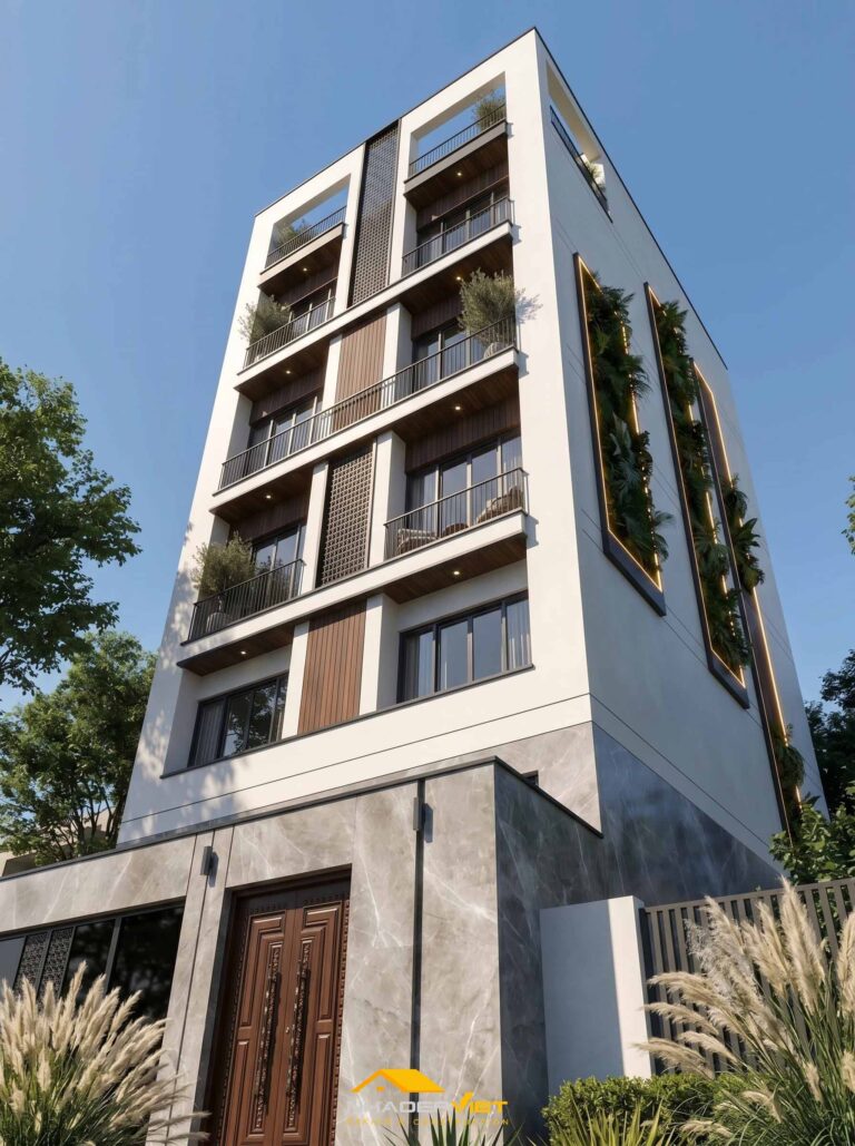 Tòa nhà căn hộ dịch vụ cao cấp